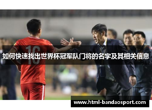 如何快速找出世界杯冠军队门将的名字及其相关信息